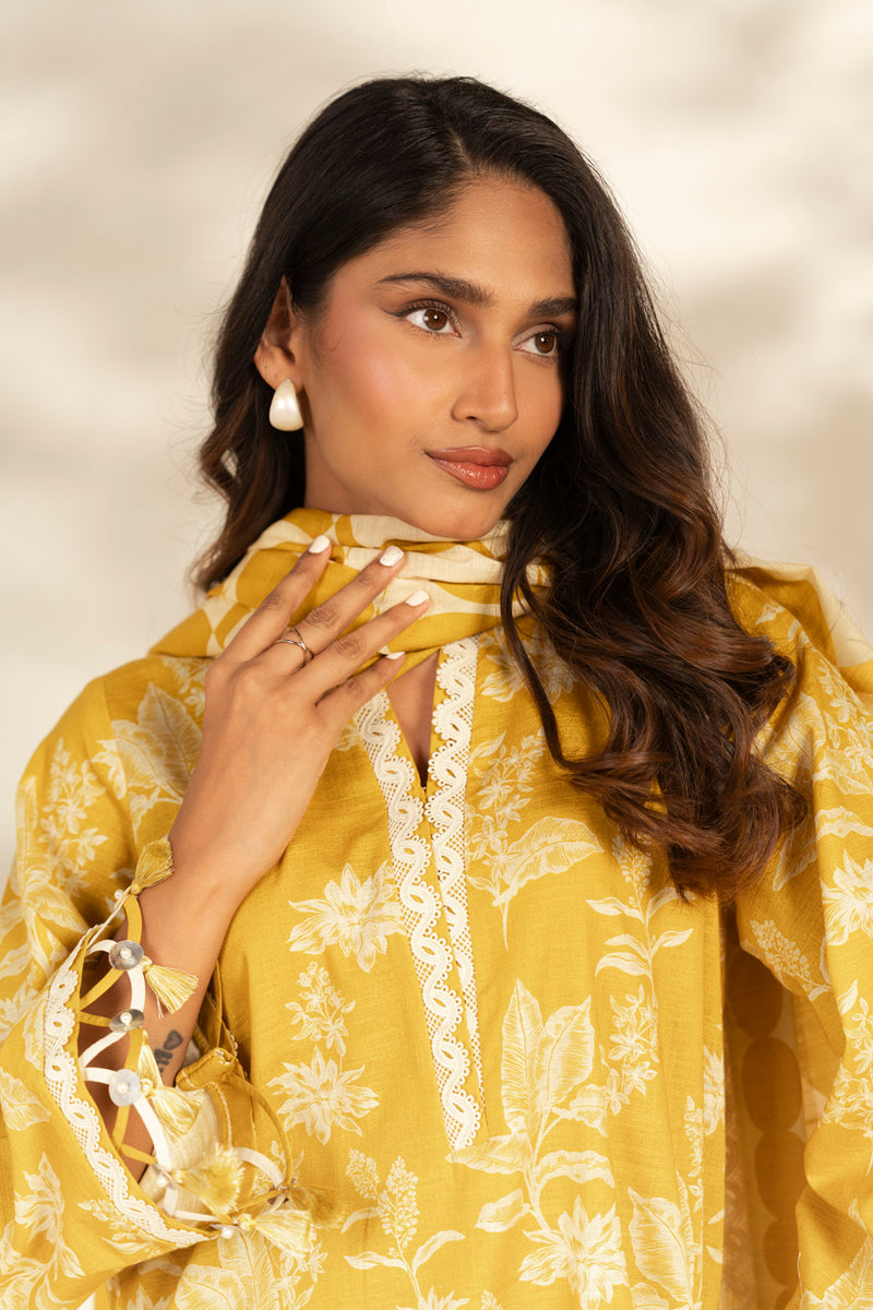 Al Karam | Winter 25 | FW-173-25-1-Yellow