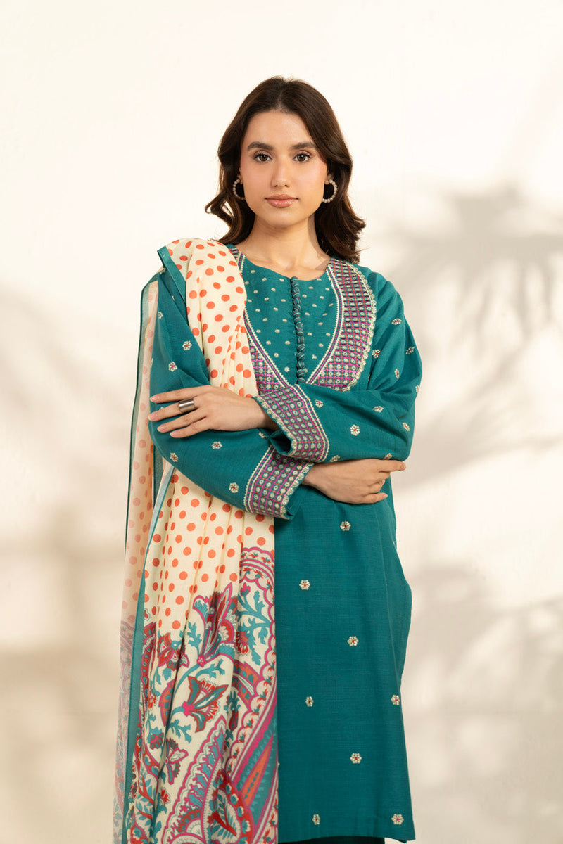 Al Karam | Winter 25 | FW-82.1-25-1-Teal