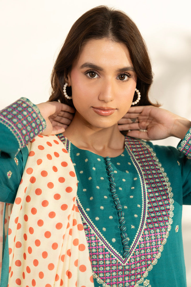 Al Karam | Winter 25 | FW-82.1-25-1-Teal