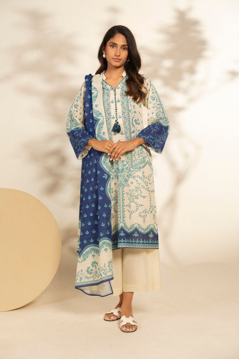Al Karam | Winter 25 | FW-93.1-25-1-Blue