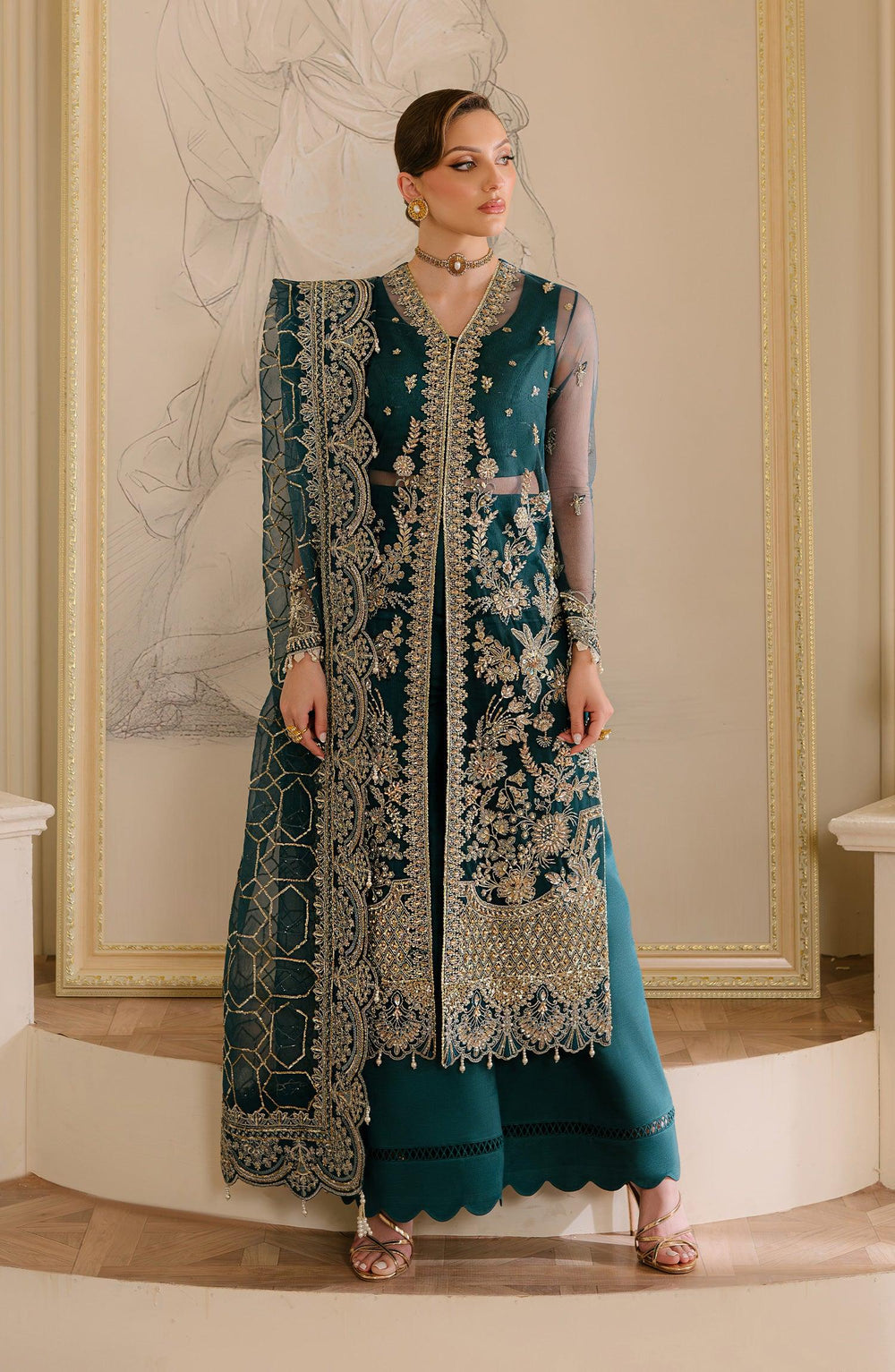 Fabiha Fatima | Reve Royal Luxury Wedding Dresses | SAPPHIRE