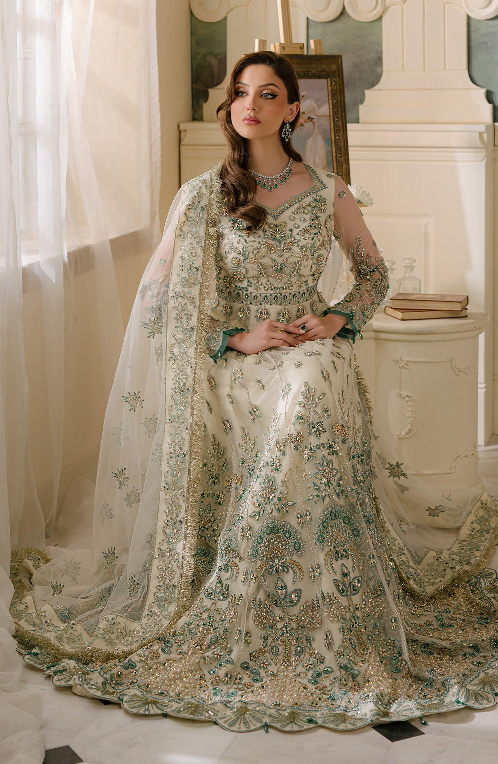 Fabiha Fatima | Reve Royal Luxury Wedding Dresses | PEARL
