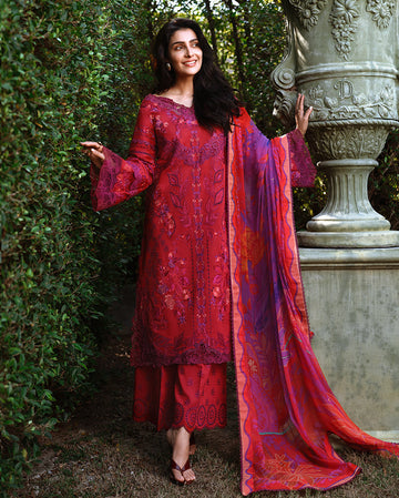 Mushq | Amoi Luxury Lawn | Falling Petals
