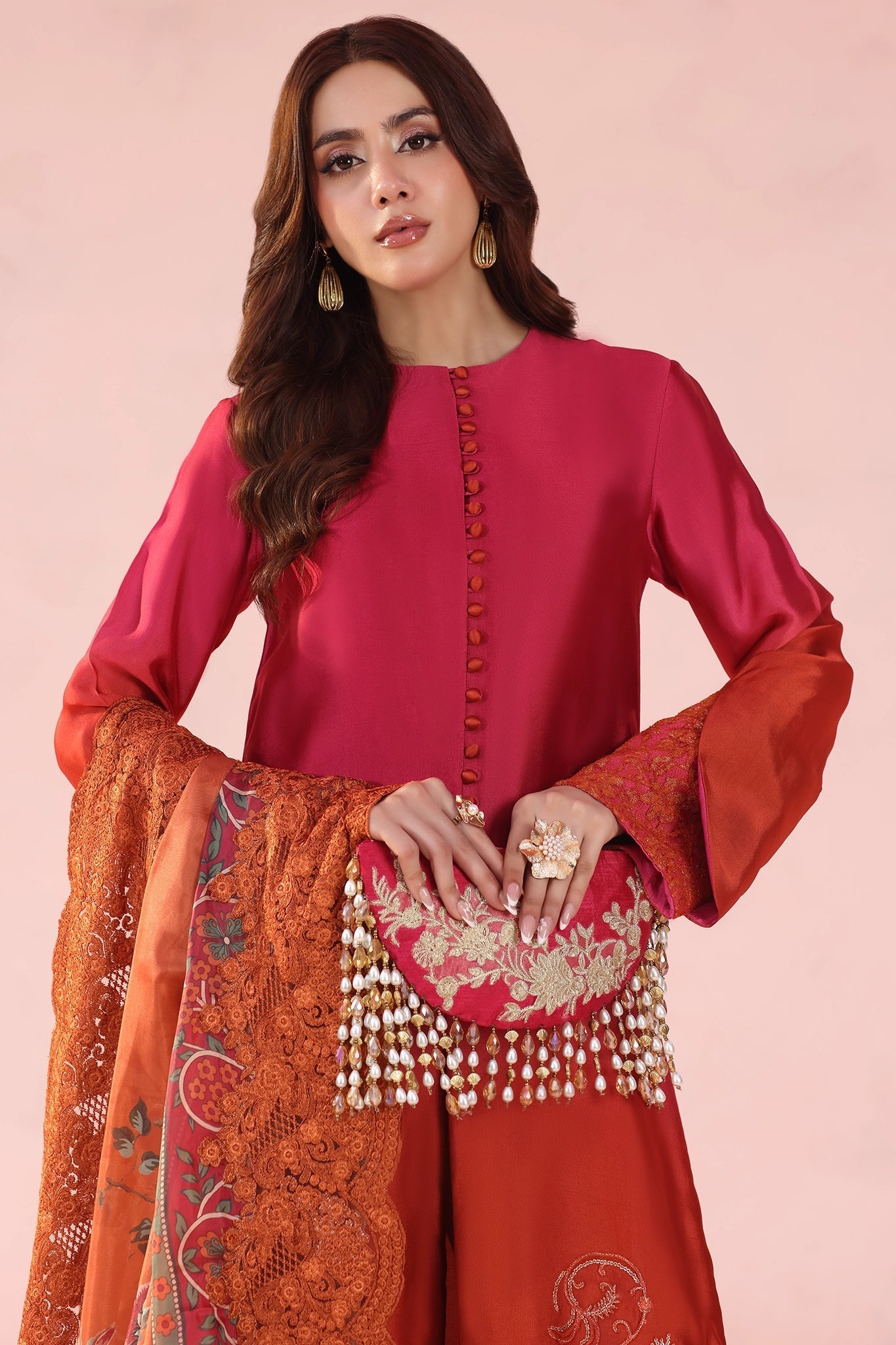 Musferah Saad | Eterna Formals | Fiery Bloom