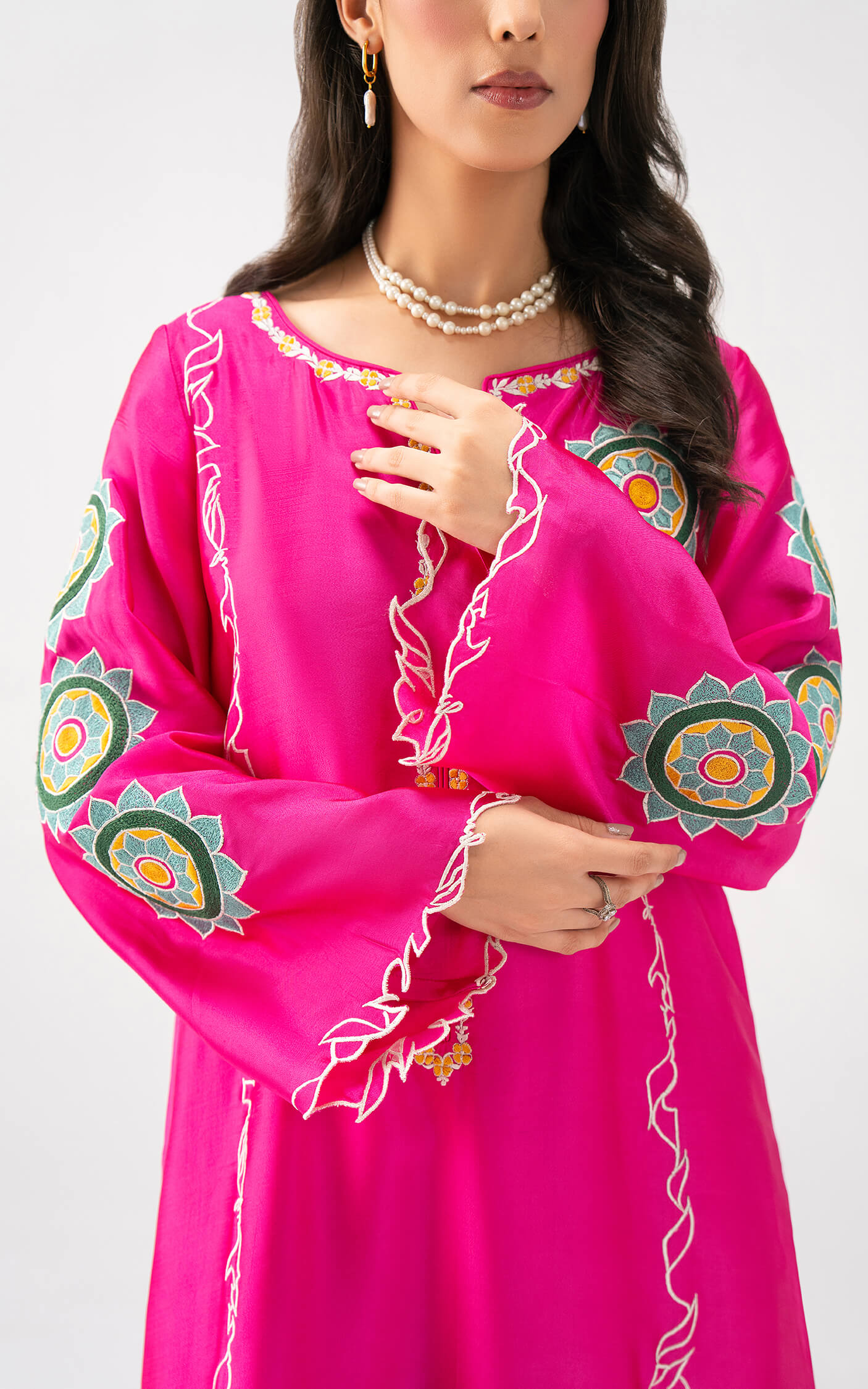 Asifa and Nabeel | Celevara Luxe | Fuchsia Flame