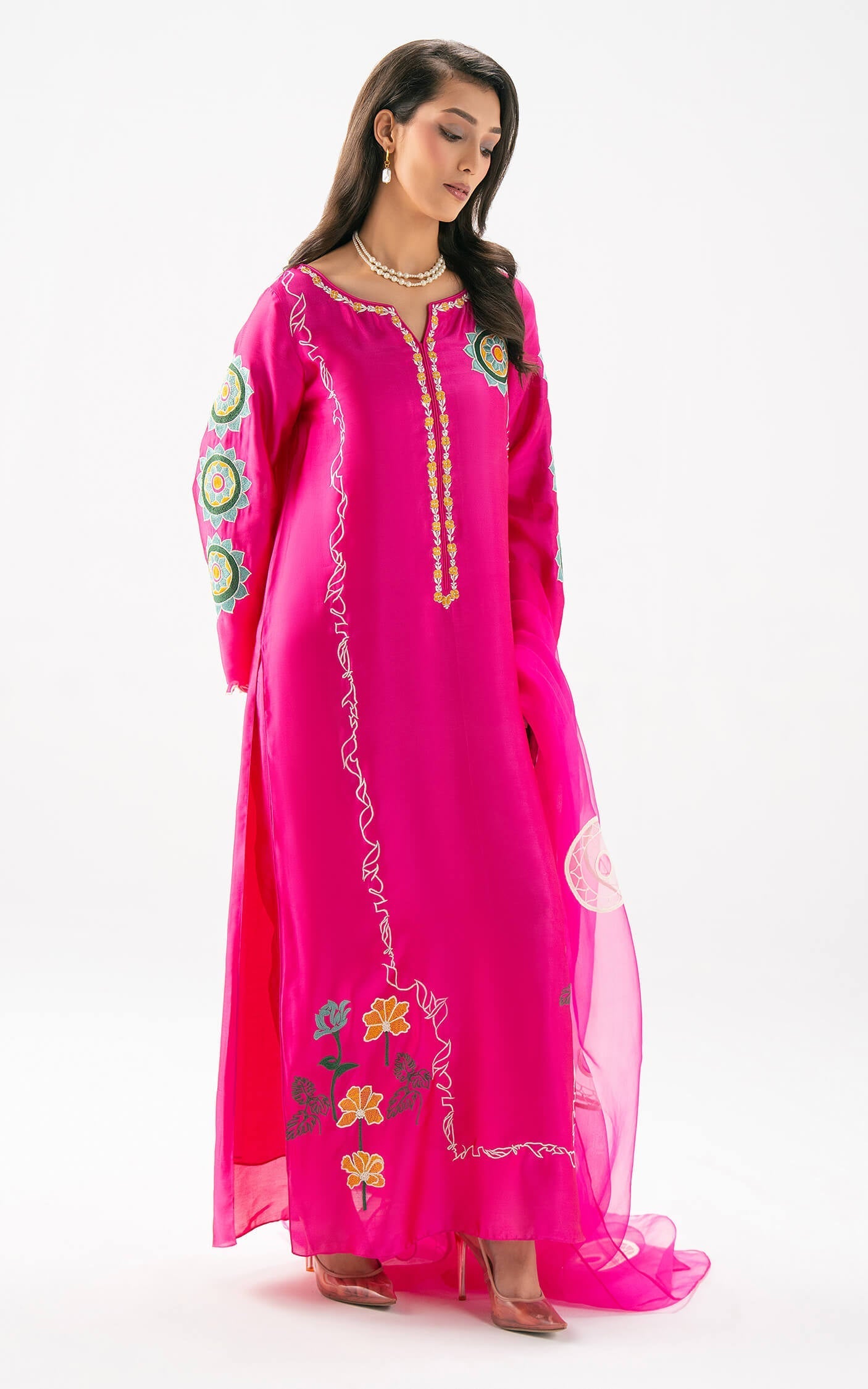 Asifa and Nabeel | Celevara Luxe | Fuchsia Flame