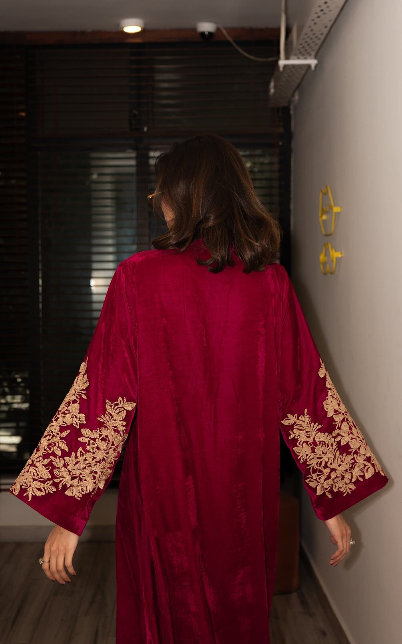 Asifa and Nabeel | Zephyr Formals | Fuchsia Royalty Kaftan