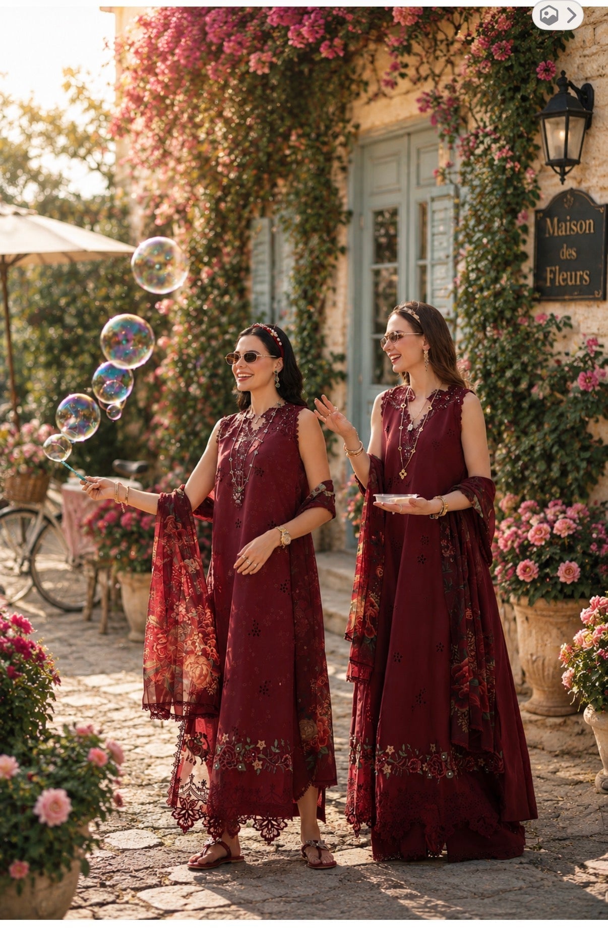 Noor by Saadia Asad | Noor Eid Printskhas 26 | D14 – Ruby Royale