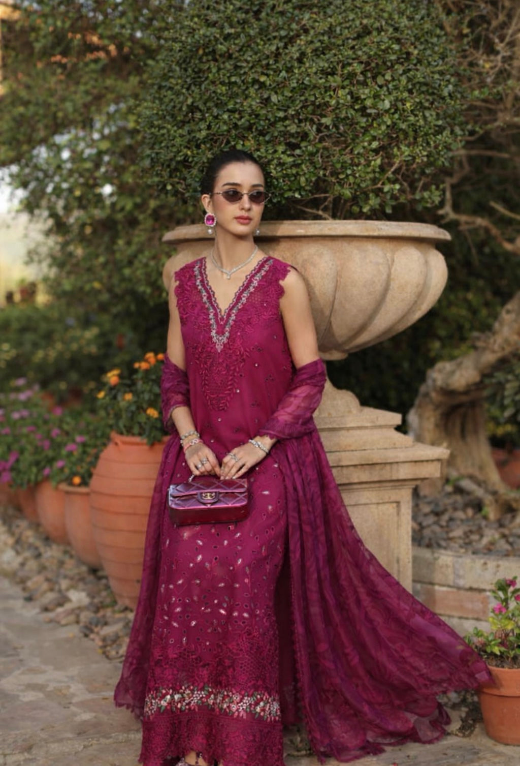 Saadia Asad | Luxury Eid Schiffli Laserkari 26 | D6 - A - Zelina