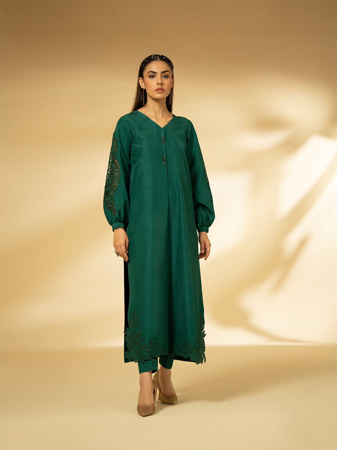 Fozia Khalid | Eid Edit 24 | Emerald Symphony