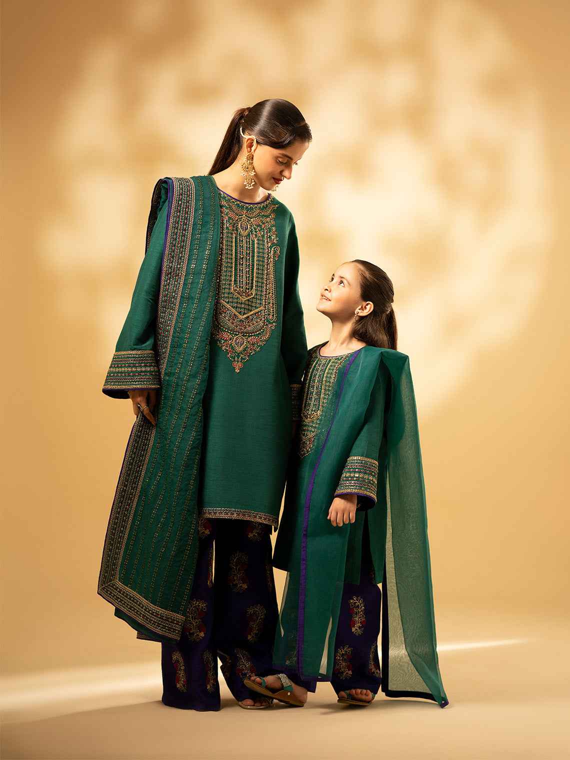 Fozia Khalid | Eid Edit 24 | Emerald Craftsmanship