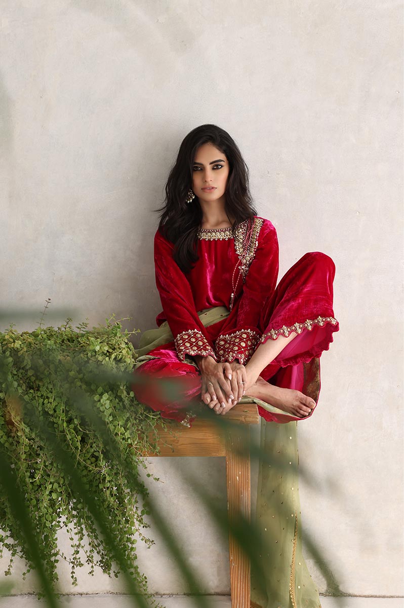 Sana Abbas | Velvet Formals | GULAAL