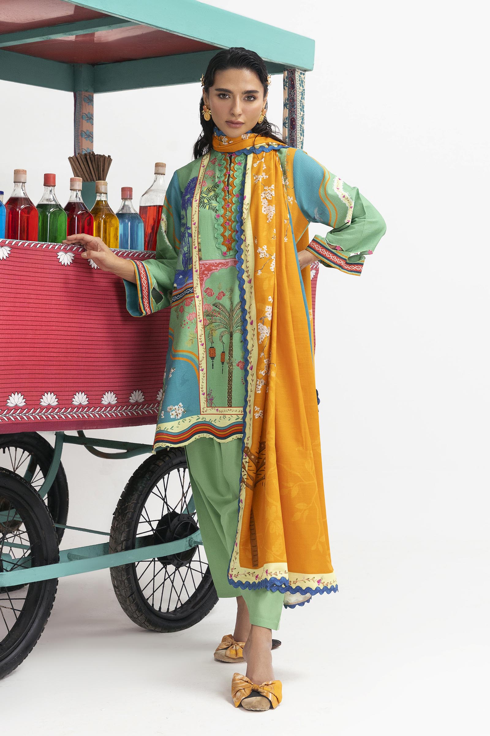Sana Safinaz | Mahay Winter 25 | H255-010B-2Q