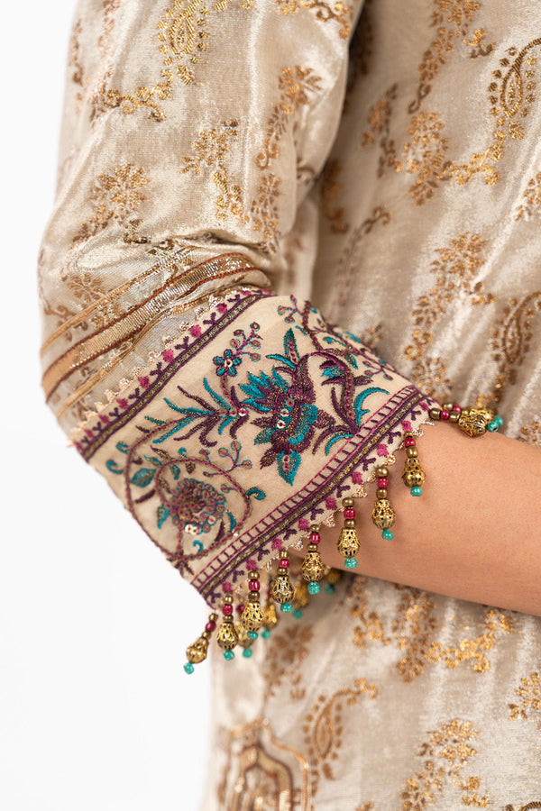 Al Karam | Luxe Formals | RTS | SHIRT, LINING, TROUSER & DUPATTA P