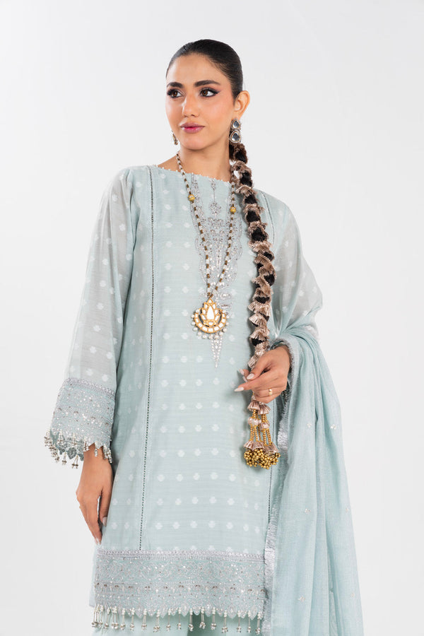 Al Karam | Luxe Formals | RTS | SHIRT, LINING, TROUSER & DUPATTA E