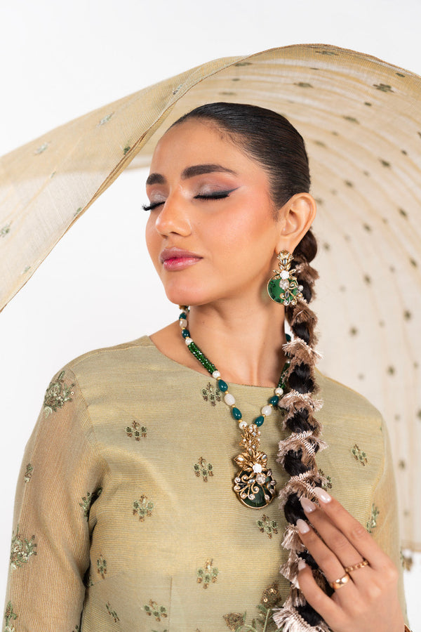 Al Karam | Luxe Formals | RTS | SHIRT, LINING, TROUSER & DUPATTA G