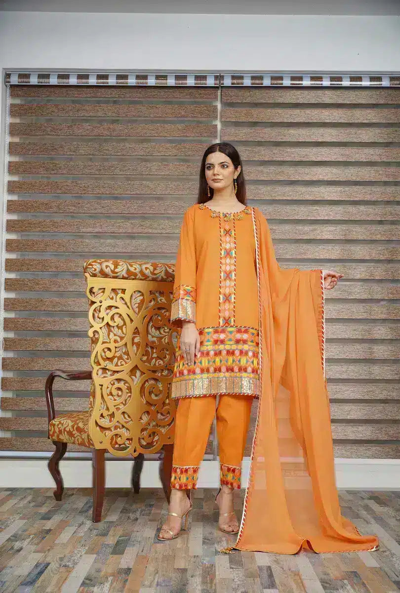 Hoorain Basics | Slub Winter 23 | HB-ORNG