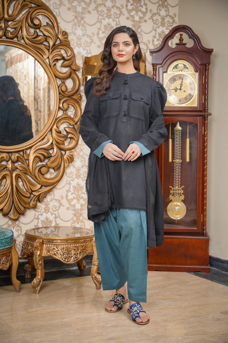 Hoorain Basics | Slub Winter 23 | HB-BLK
