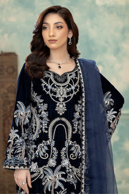Imrozia Premium | Rukh e Makhmal | Mehr
