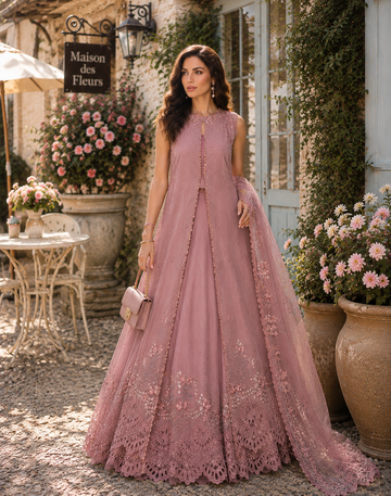 Noor by Saadia Asad | Noor Eid Printskhas 26 | D3 – Rose Éclat