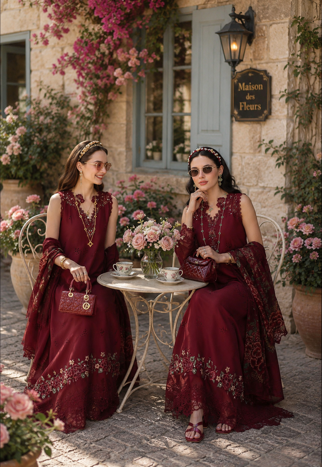 Noor by Saadia Asad | Noor Eid Printskhas 26 | D14 – Ruby Royale