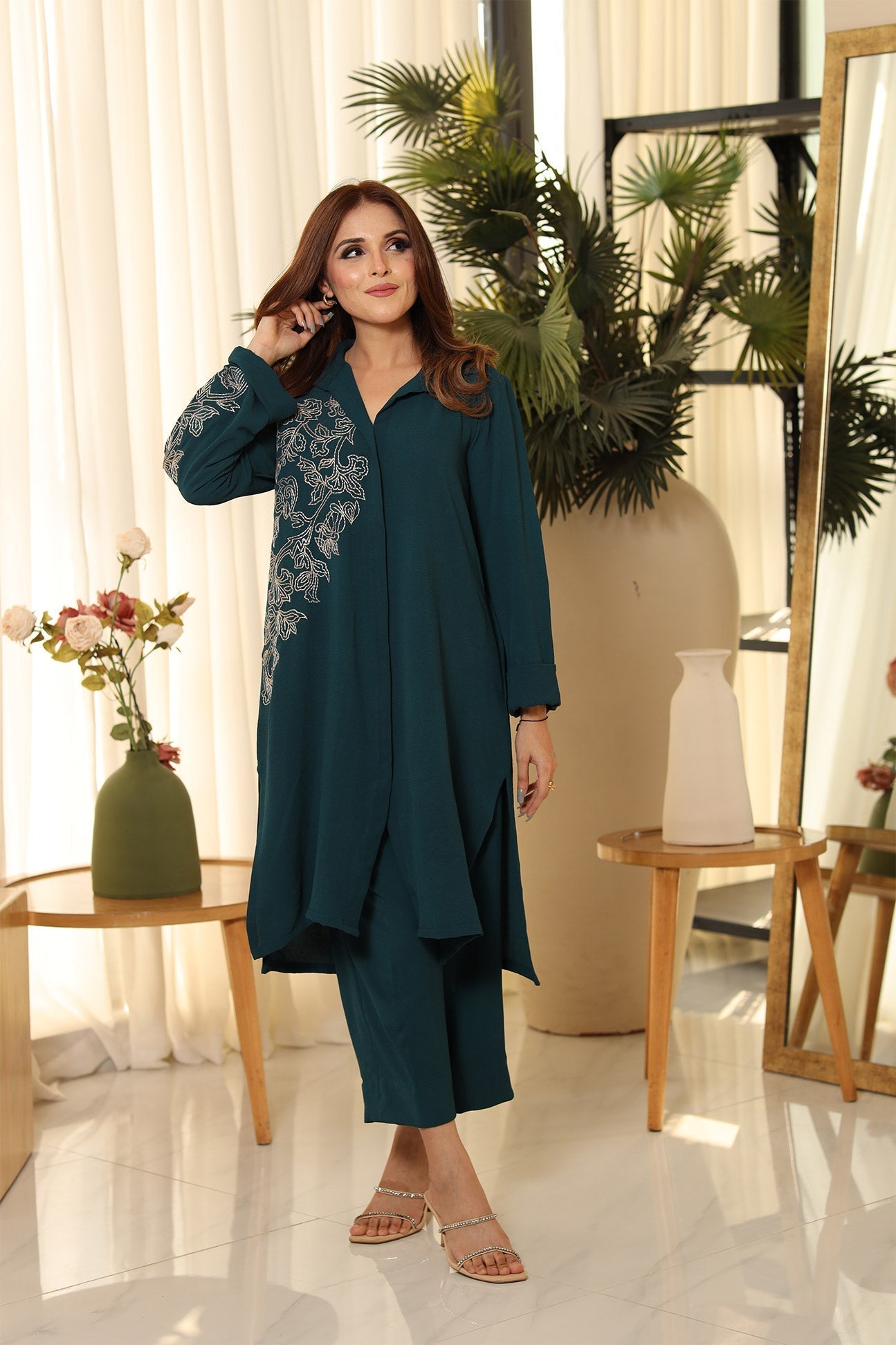 Flairs Studio | Luxury Pret | TEAL