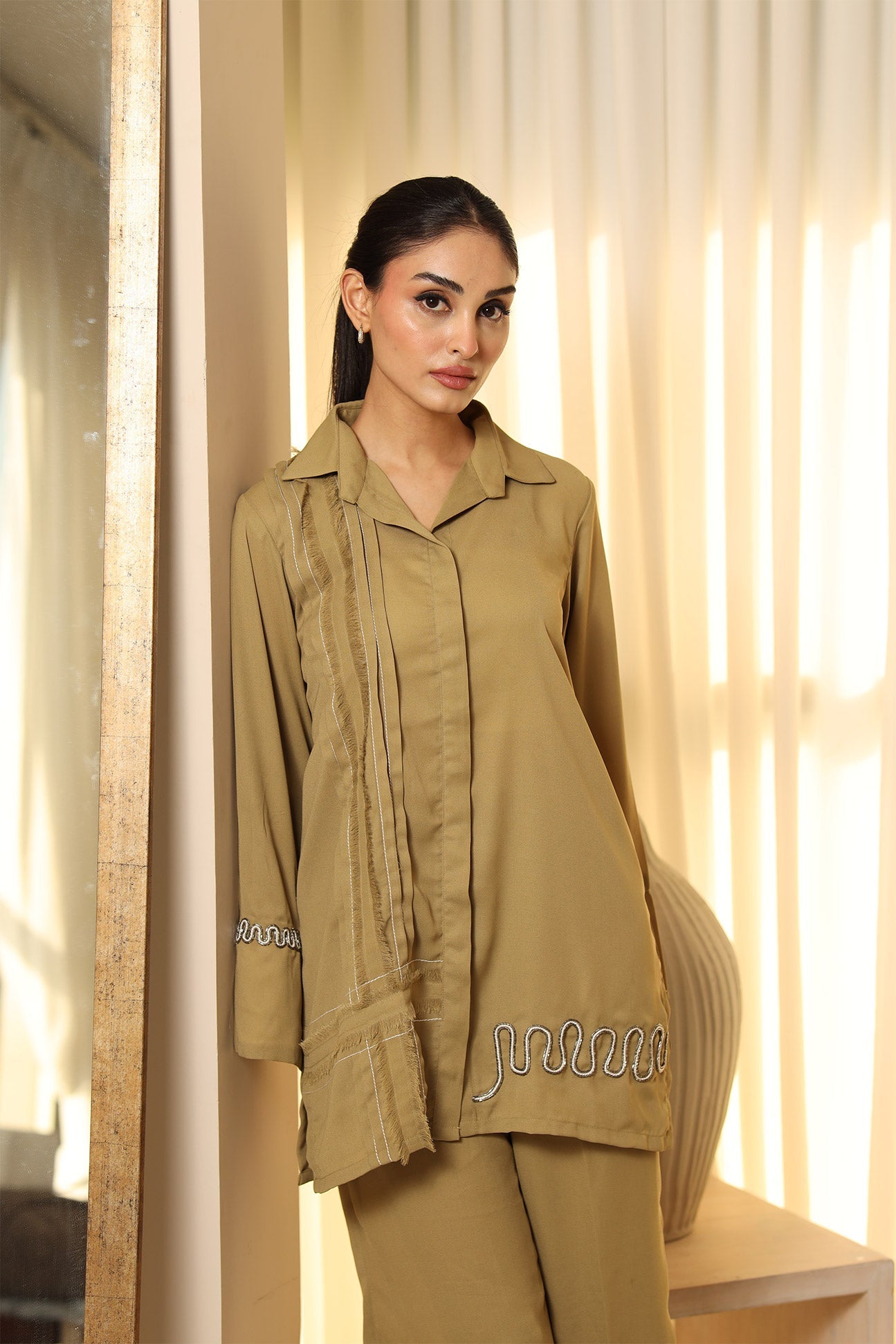 Flairs Studio | Luxury Pret | OLIVE