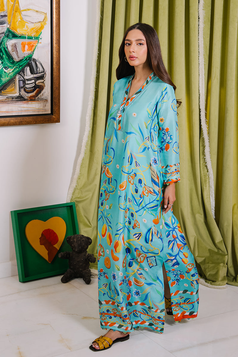 Mina Hassan | Signature Luxe 25 | Amalfi Treat Kaftan - RTS