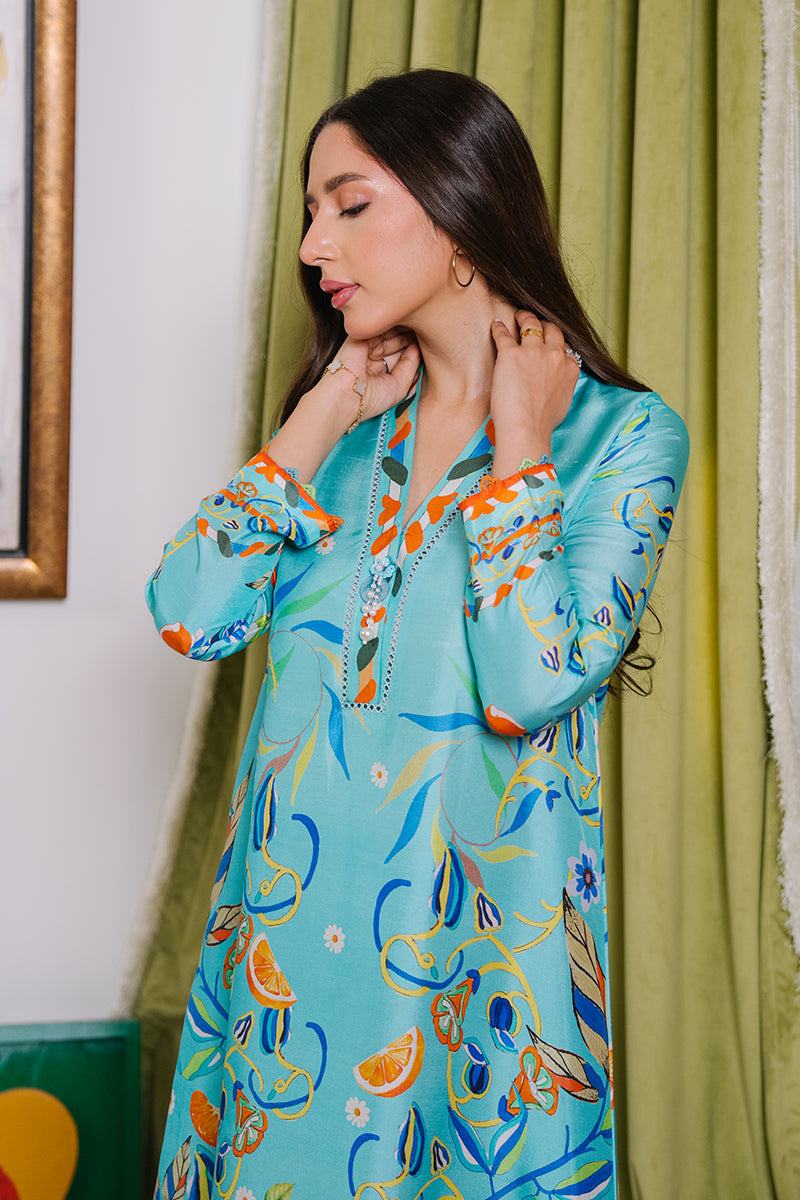 Mina Hassan | Signature Luxe 25 | Amalfi Treat Kaftan - RTS