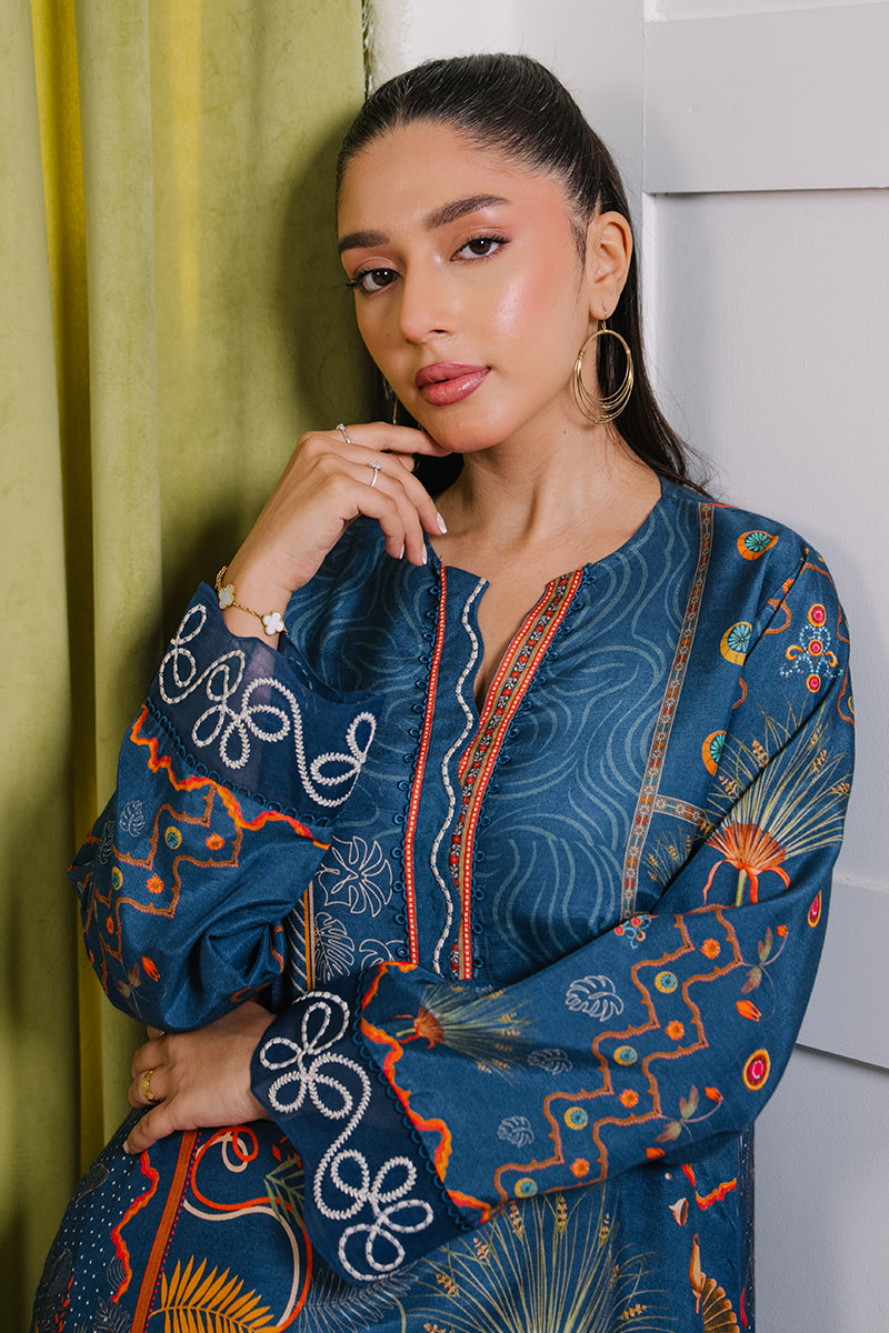 Mina Hassan | Signature Luxe 25 | Deep Teal Tapestry
