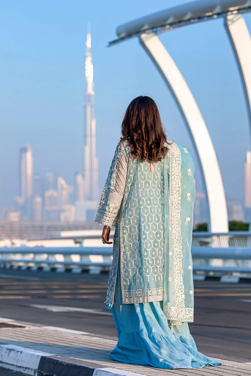 Kara | Kamdani Festive Collection | Icy Cascade