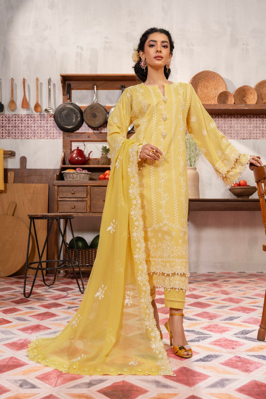 Alkaram | Puff Capsule | JC-05-24-Yellow