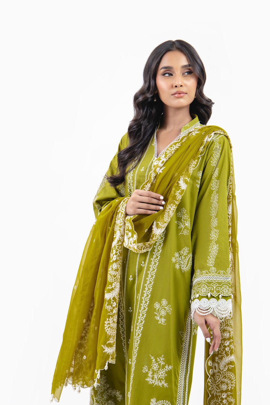 Alkaram | Puff Capsule | JC-08-24-Dhani Green
