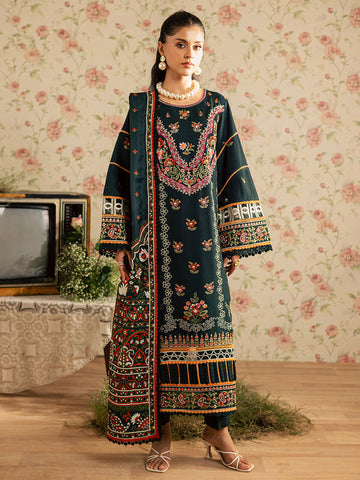 Mahnur | Kaia Slub Linen 25 | K - 08 | 3 PC LINEN