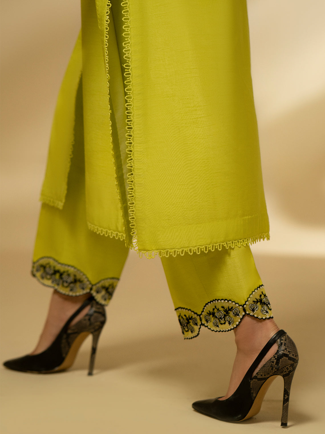Fozia Khalid | Eid Edit 24 | Lime Zest