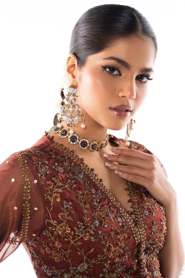 Al Karam | Luxe Formals | RTS | SHIRT, LINING, TROUSER & DUPATTA C