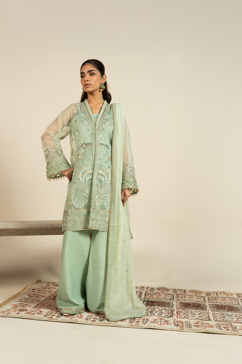 Alkaram | Summer 26 |  LW-12-26-Mint Green