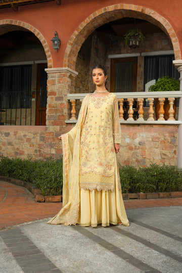 Alkaram | Summer 26 | LW-15-26-Butter Yellow
