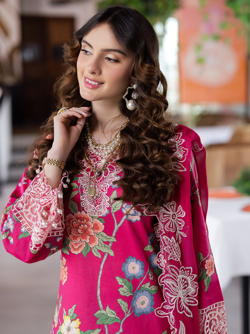 Mahnur | After Hours Luxury Lawn 25 | Laughter Lines