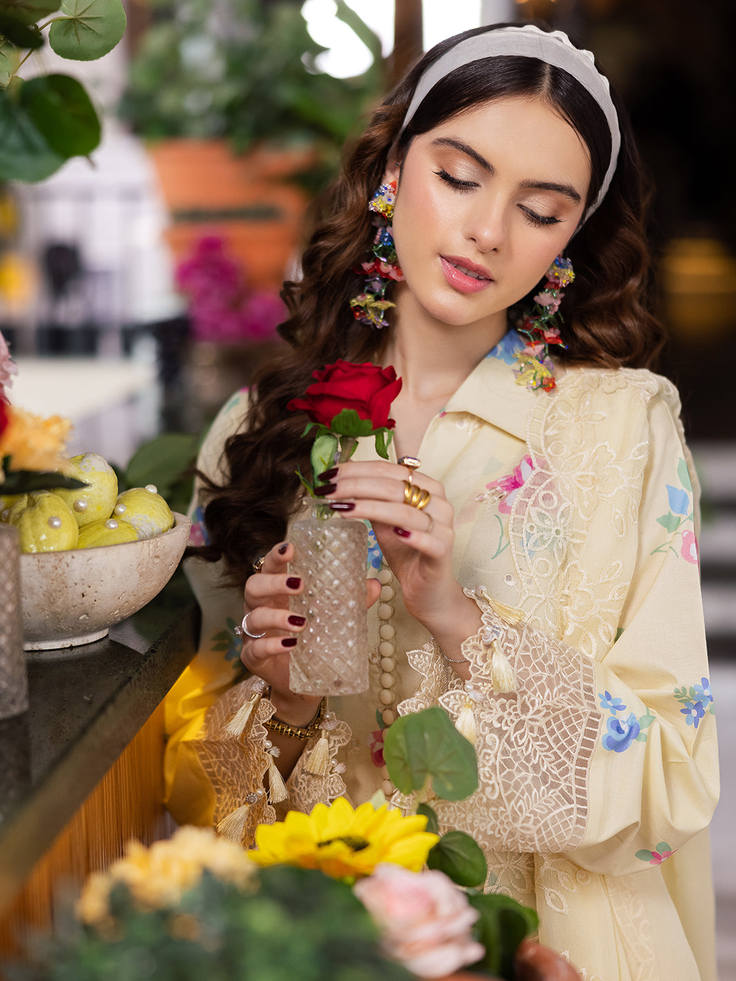 Mahnur | After Hours Luxury Lawn 25 | Lime Lush