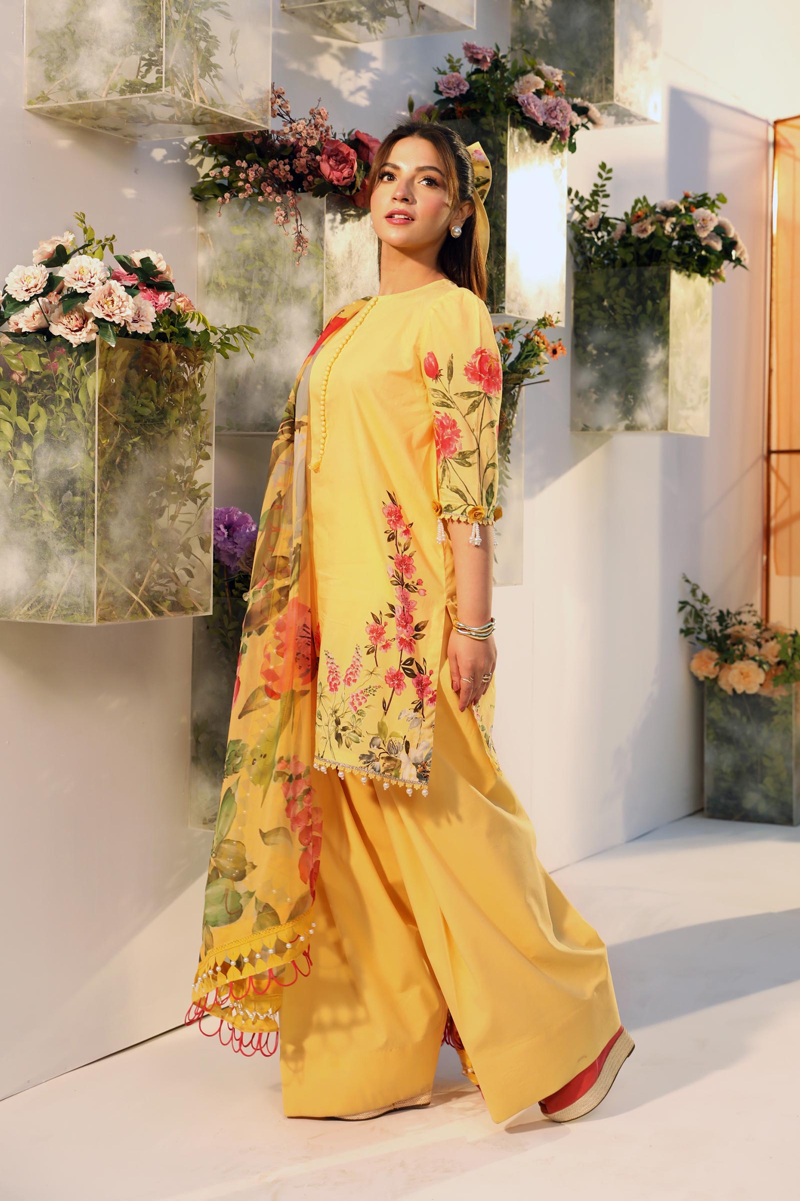Maria B | M Basic Summer Lawn 25 | MB-CUS25-701A