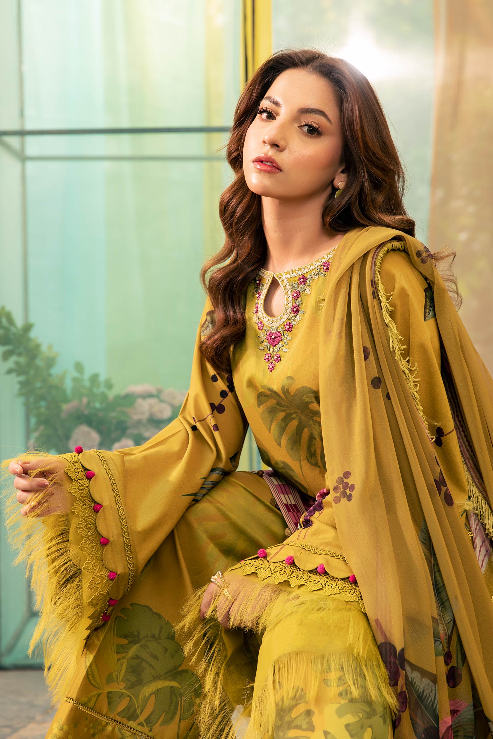 Maria B | M Basic Summer Lawn 25 | MB-CUS25-710A