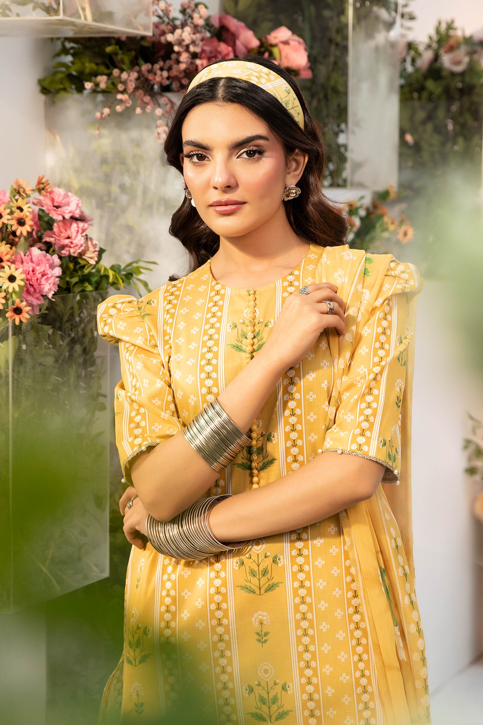 Maria B | M Basic Summer Lawn 25 | MB-CUS25-711A