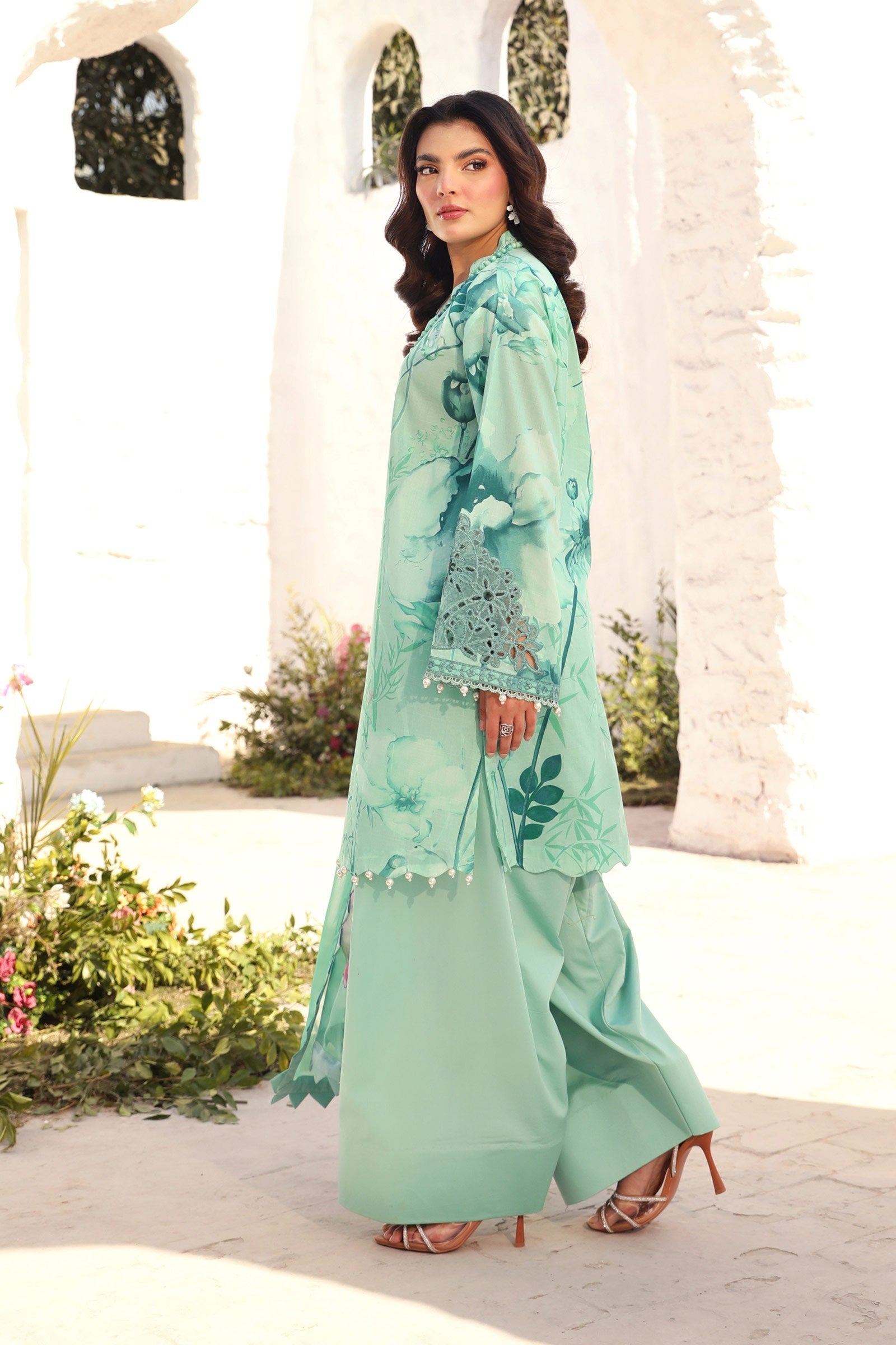 Maria B | M Basic Summer Lawn 25 | MB-CUS25-713A