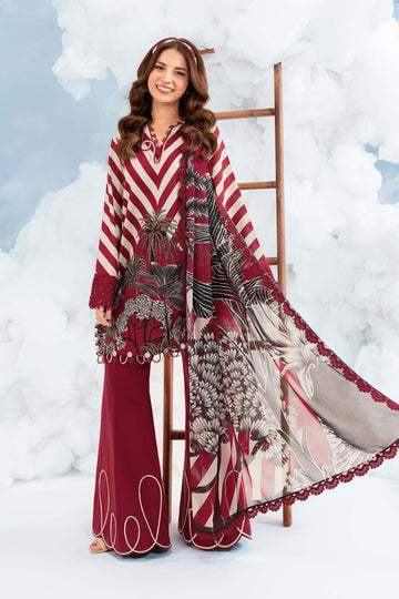 Maria B | M Basics Dreamscape Eid Lawn | MB-CUSV14-08B