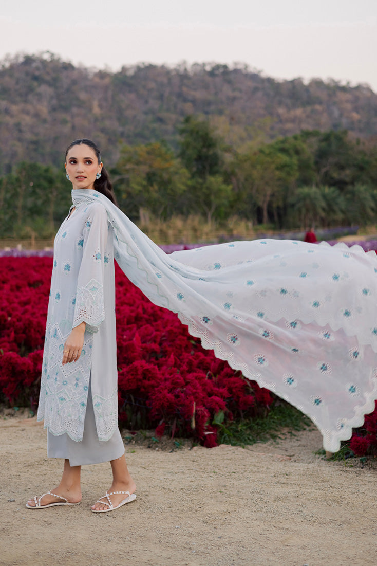 Marjjan | Silvia Lawn | MBL-33 B (Silver Grey)