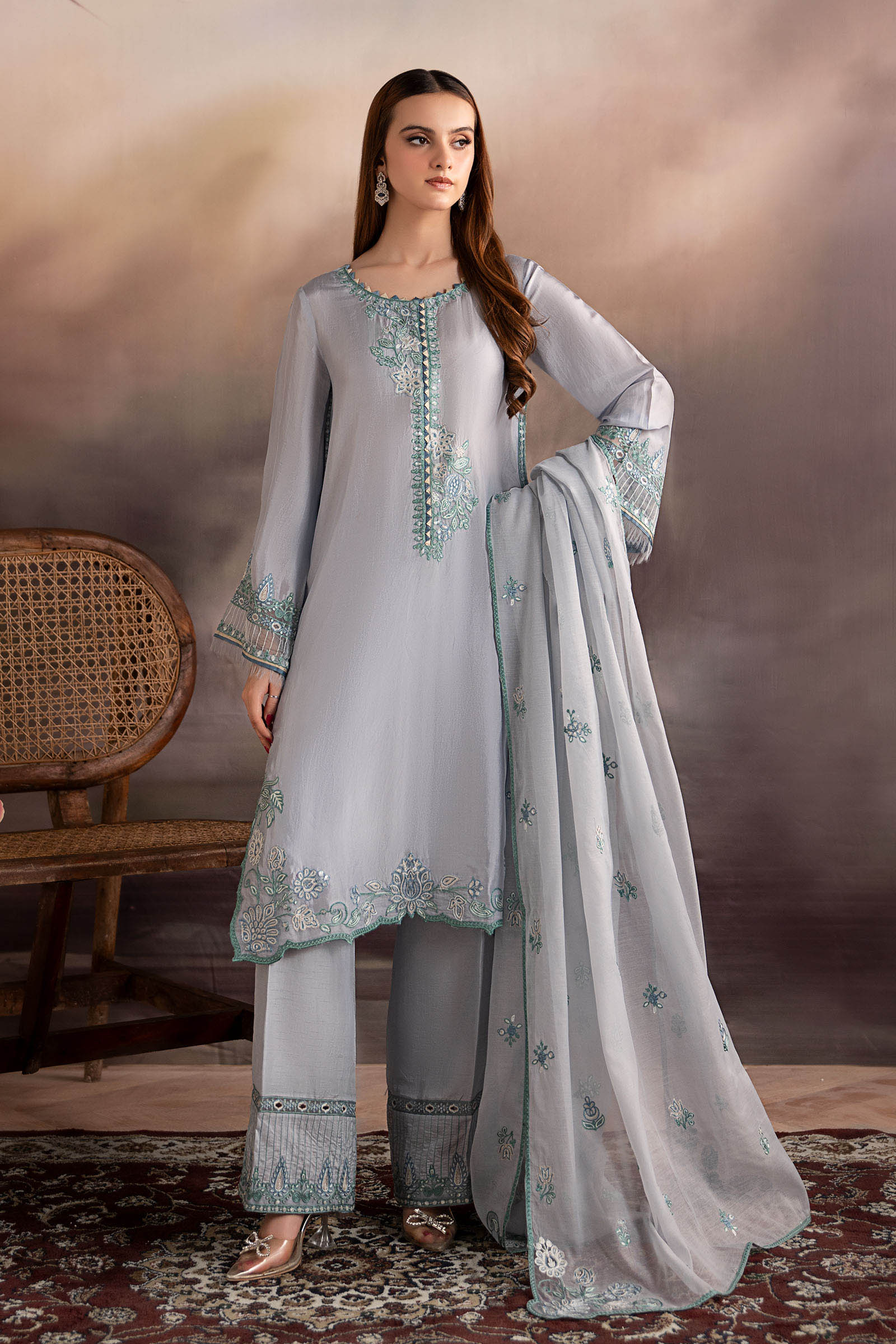 Maria B | Pre fall Dresses | MBS-W25-07 L