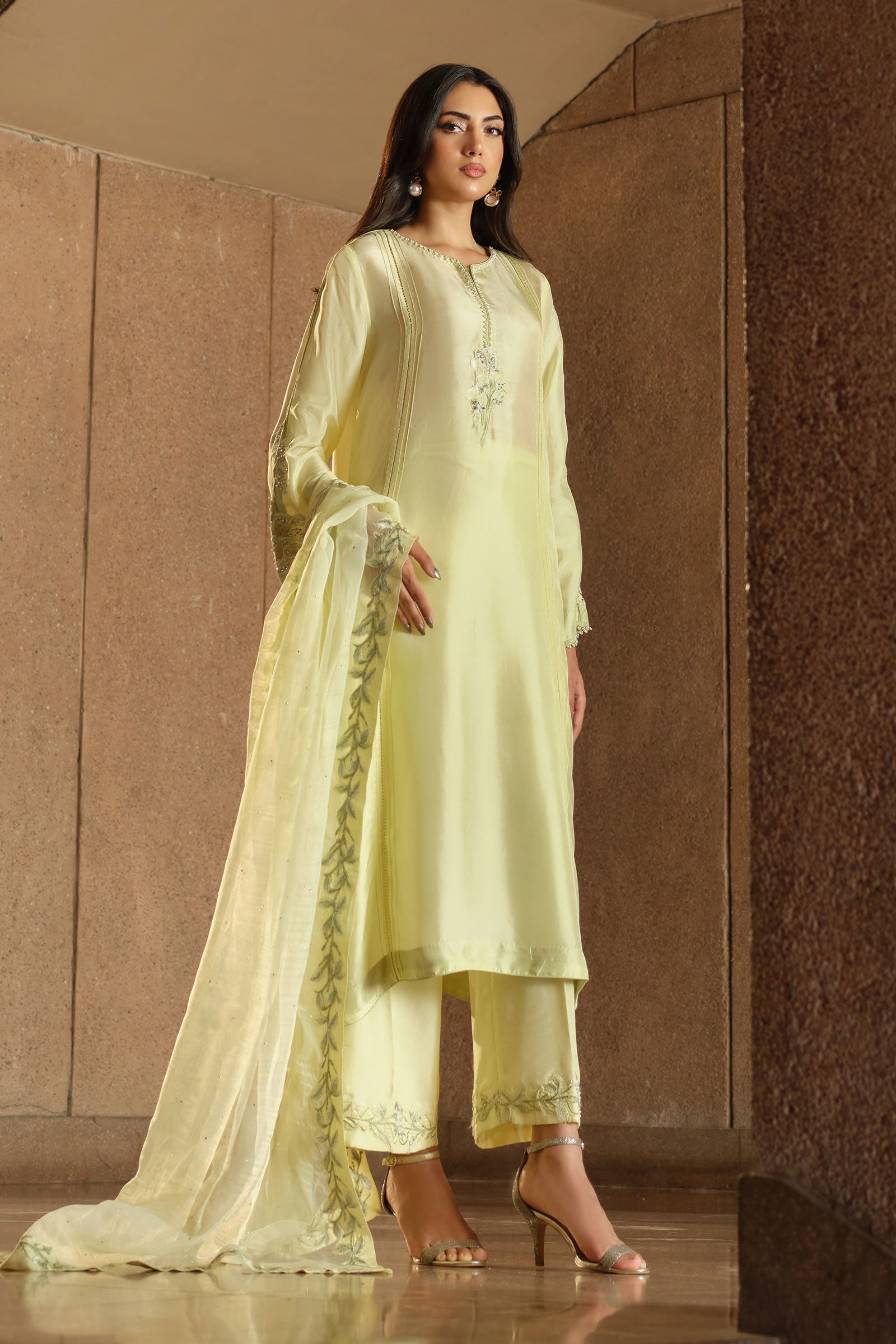 Maria B | Pre fall Dresses | MBS-W25-09 Y