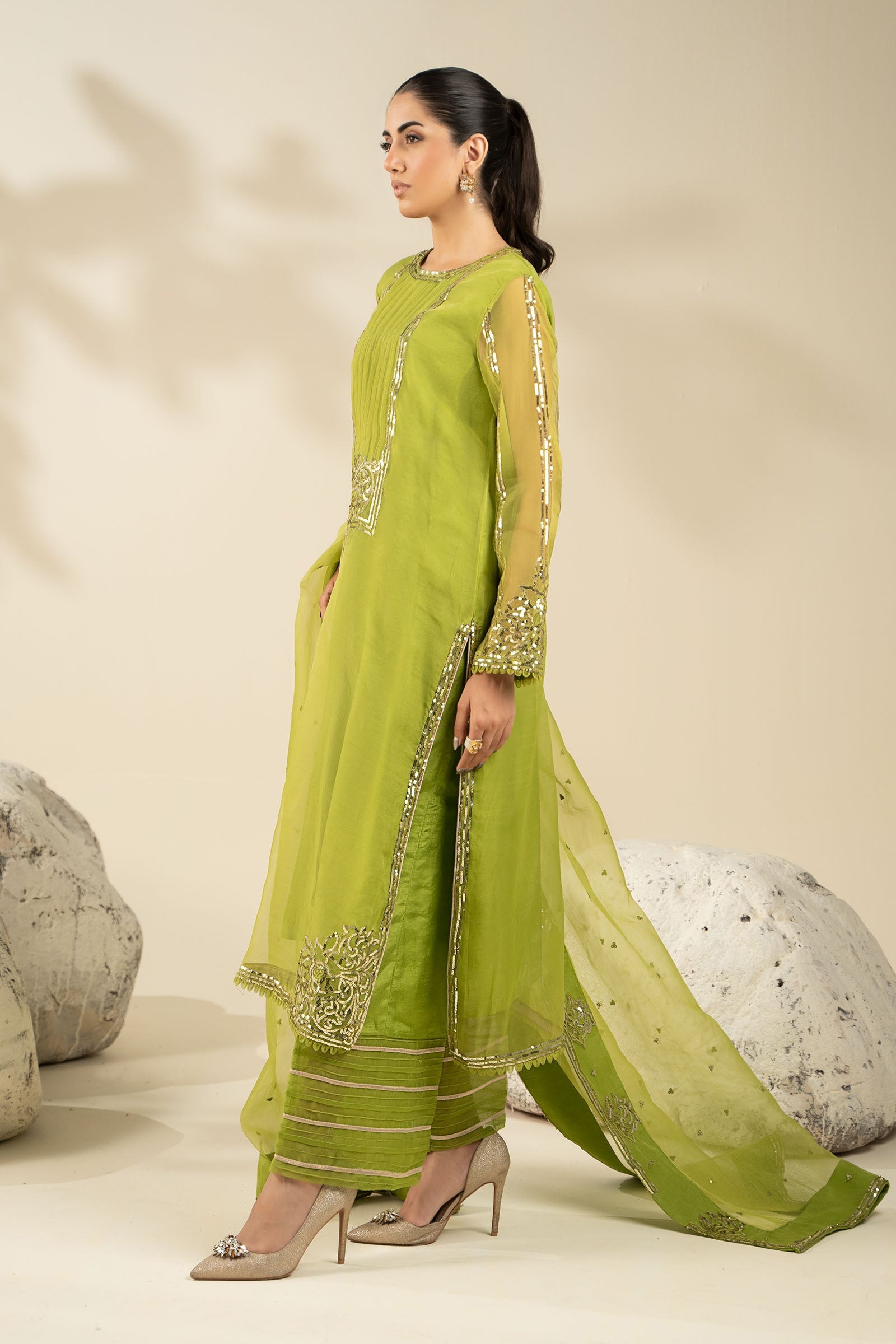 Maria B | Pre fall Dresses | MBS-W25-10 G