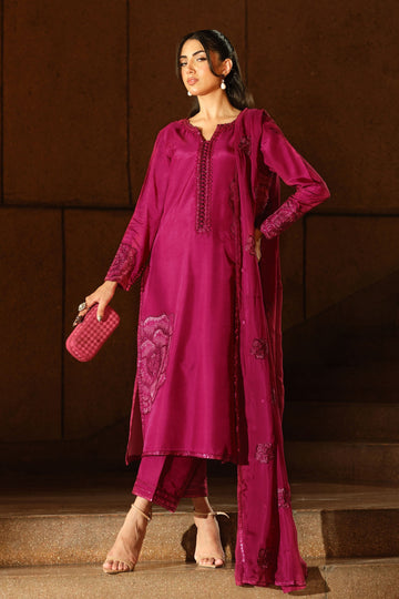 Maria B | Pre Fall 25 | MBS-W25-22-Shocking Pink